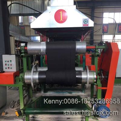 A tenacidade alta 75kw recuperou a linha de produção de borracha da máquina de borracha