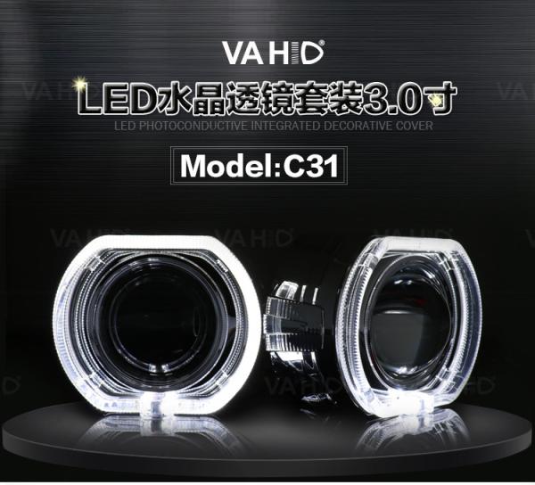 CH31 3.0inch Crystal angel eye Bixenon Car hid xenon projector kit