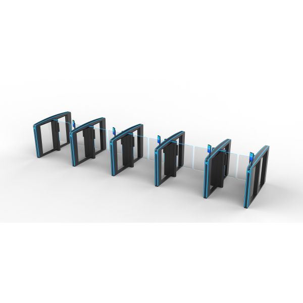 Customizable Speed Gate Barrier with Multiple Access Control Systems