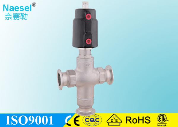 63mm 2.5 2-1/2 actuator sus316 cf8m stainless steel angle seat valve