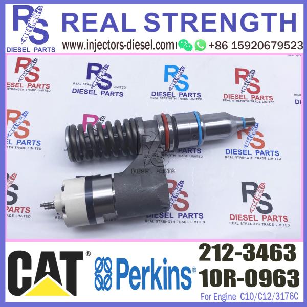 Инжектор C10 C12 3176 двигателя дизеля инжектор топлива 2123463 3196 коллекторов системы впрыска топлива 212-3463 для частей гусеницы запасных