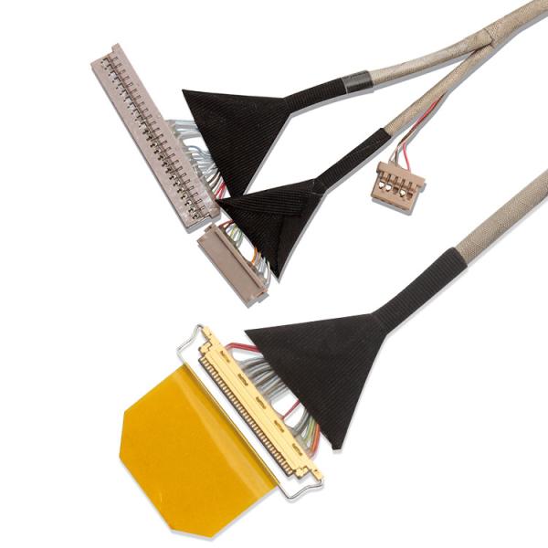 Montagem de cabo LVDS  Conector 0,5 mm Pitch comprimento personalizado