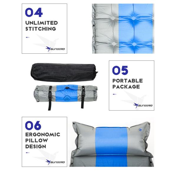 Пусковая площадка 190x130x5cm спать армии перемещения полиэстера аварийная располагаясь лагерем