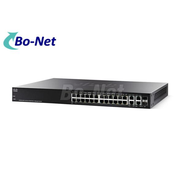 SF300 24PP K9 CN Ethernet Cisco Catalyst Switch For Office Rack Mountable 1U
