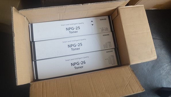 Canon Ir Copier Spare Parts NPG25 Canon Copier Toner For iR2230 / iR2270 / iR2870 / iR3025 / iR3030