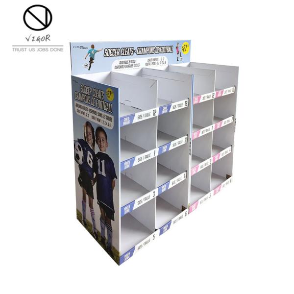 3-Tier Retail Racks for Sport Shirt Display Commercial Sectional Display Furniture