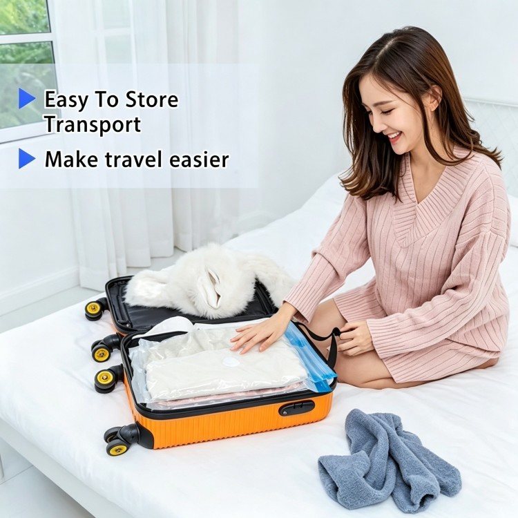 Eco Friendly Vacuum Storage Bag seal Space Saver Compression Bag with Pump