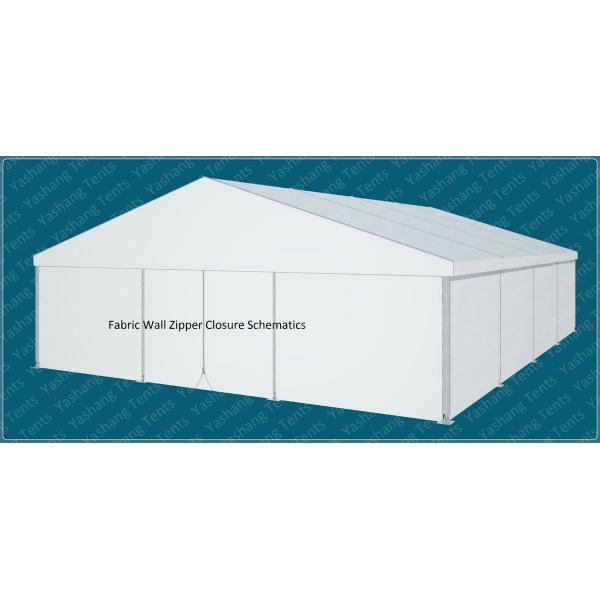 Waterproof Outdoor Event Tent Fittings Glass Wall / ABS Wall / Corrugated Sheet Wall