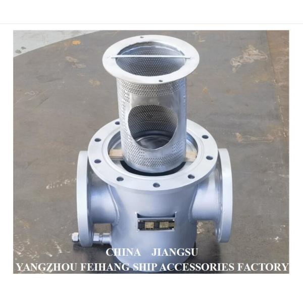 водяной фильтр As125 Pn1.0 Cb/T497-2012 моря нержавеющей стали 316l для входа насоса морской воды кондиционирования воздуха