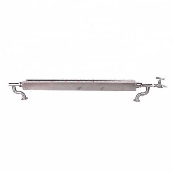 Single Or Double Color Tubular Sight Glass Level Gauge ISO9001 Approved