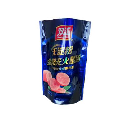 Security Stand Up Hologram Bag Customized Design With Own Food Grade Tote Bag Custom Logo