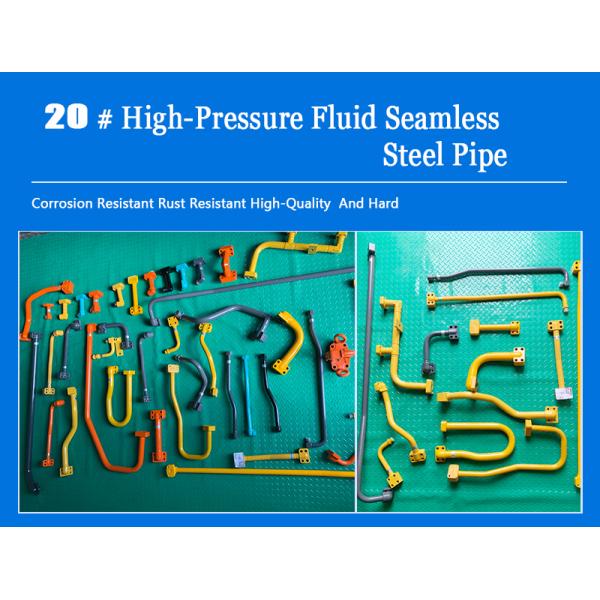 Quick Connect Excavator Arm Iron Pipe Assembly Globe Valve Accessories