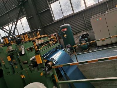 25 Ton Stainless Steel Slitting Machine / Metal Slitter Machine For Construction