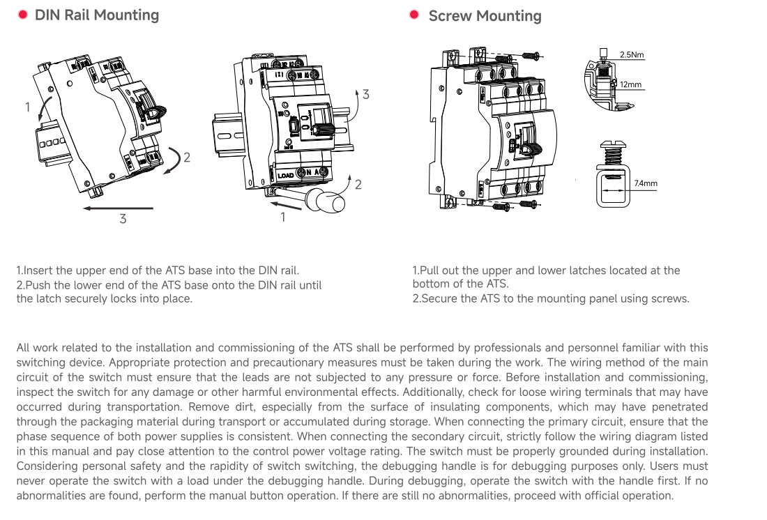 Intelligent Dual Power Transfer Switch