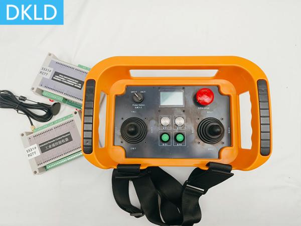 Overload Collection And 1-Channel Switch Signal Collection Feedback Mode Dual Joystick Four Mechanism Five Speed Crane Wireless Remote Control