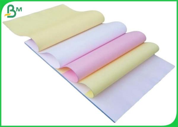 15 libras de papel sem carbônio superior multicolorido para formulários de proposta do contratante
