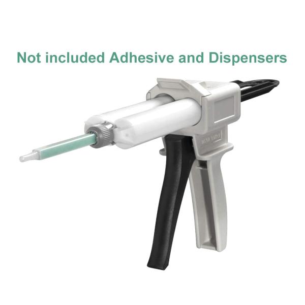 20 Pieces Epoxy Adhesive Mixing Nozzle Tip Resin Mixer Adhesive Gun Applicatior for 1:1 50ml/1.7oz