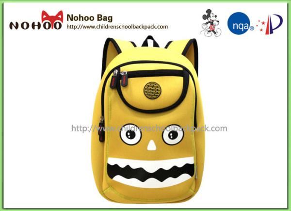 Waterpoof Neoprene Personalized Kids Backpack Monster Girls Boys School Bags