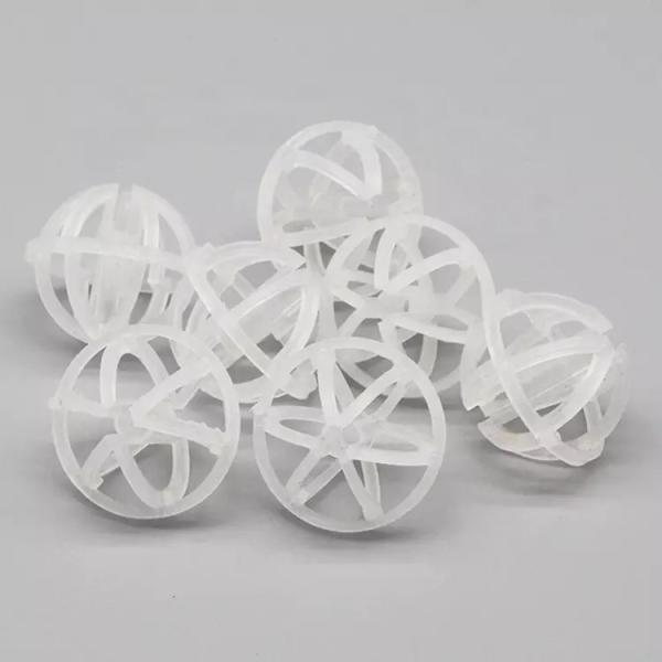 25mm, 32mm, 50mm, 90mm PP Plastic Tri-pack Ball 50mm ball type plastic For Liquid Extraction
