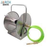 Tambour portatif de bobine de tuyau du jardin 200FT d'acier inoxydable pour le jardin