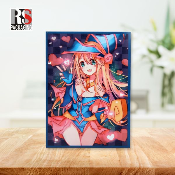 60PCS Art Anime Card Sleeves PKM  Shield Board Game Trading Cards Protective Sleeves Standard Size 67x92cm
