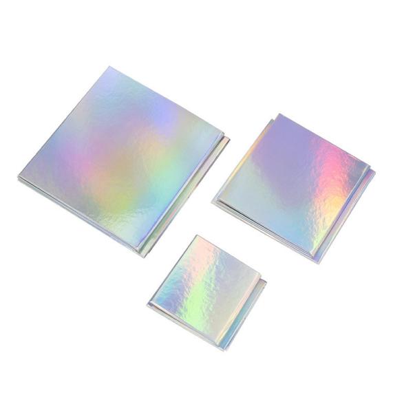 Laser Holographic Foil Folding Packaging Boxes with Magnetic Closure for Cosmetics Skincare Wigs