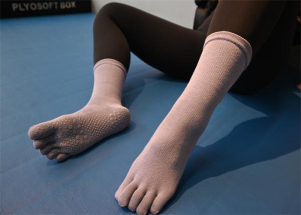 100% Cotton Yoga Footwear With Grip Available In Multiple Colors Sizes S-XL