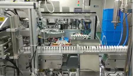 IV Soft Bag Caps And Ports Welding Machine With Active Force Servo Moter