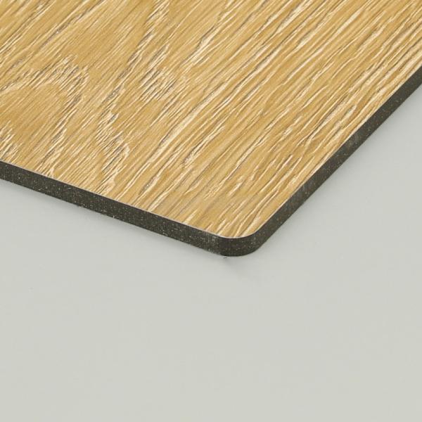 Scratch-resistant  Yellow Walnut Aluminum Composite Panel 4MM wall cladding panels