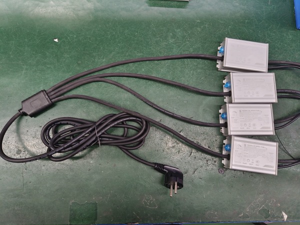 T Type Wire Farm IP68 Waterproof LED Connectors Wire Power Supply LED Plant Light