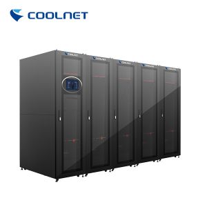 Integrated Rack Data Center with Rack Mounted UPS Precision Air Conditioners for Edge Computing