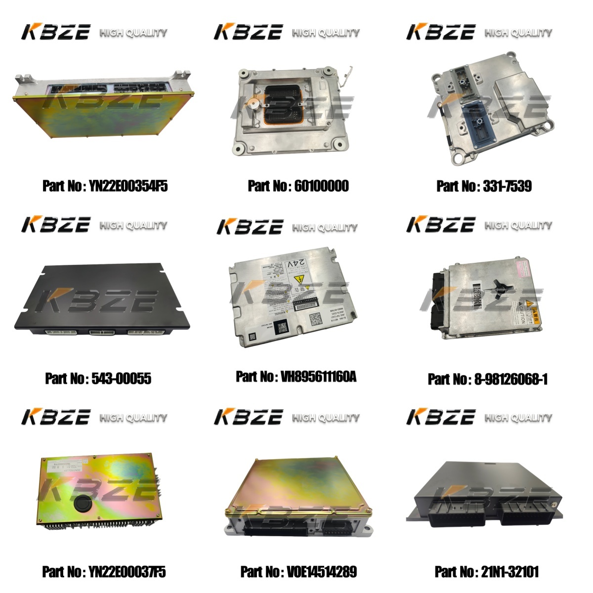 KBZE RELIABLE QUALITY 21NA-34100 HYUNDAI ENGINE CONTROL MODULE FITS R360LC-7A ENGINE MANAGEMENT MODULE