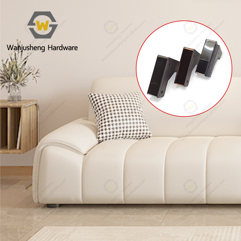High-end Furniture Sofa Plastic Legs for Cabinets Tables Chairs Sofa Beds Surface L-shaped Plastic