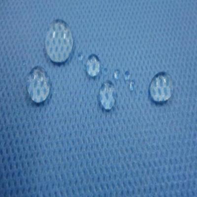100% pp Medical Blue color SMS Non Woven Fabric For Bed Sheet