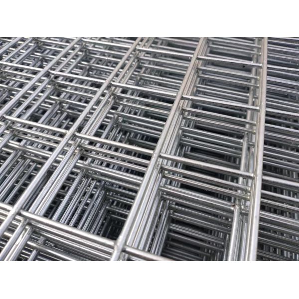 Square Hole Welded Wire Mesh Panel, Galvanized Welded