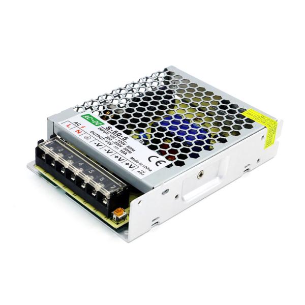 AC 110V 220V к водителю СИД переходника трансформатора электропитания DC 5V 10A 50W отрегулированному универсалией переключая