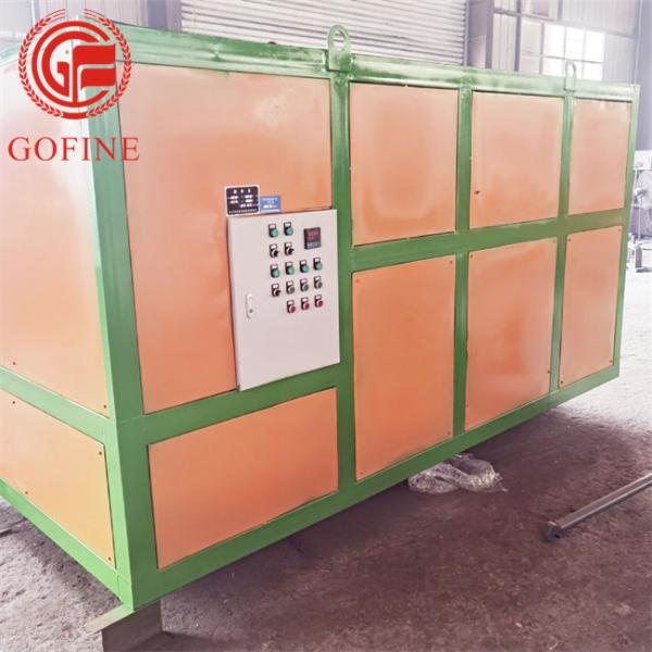 Depósito de fermentación horizontal de la máquina 39kw de la fermentadora del abono del ganado de los SS