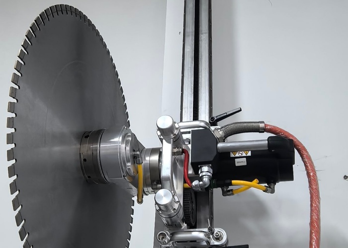 Powerful Wall Saw Machine For Bridge, Tunnel And Building Construction