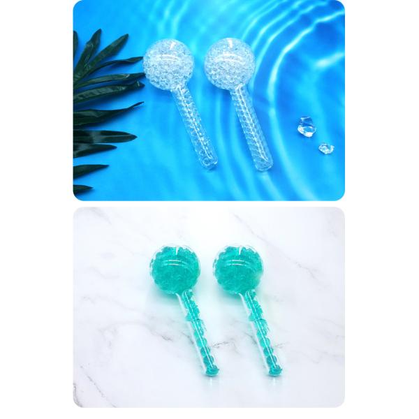 Ice Globes Facial Roller Skin Massagers Cooling Globes For Face Neck Anti Aging Tighten Skin Treatment Reduce Puffiness