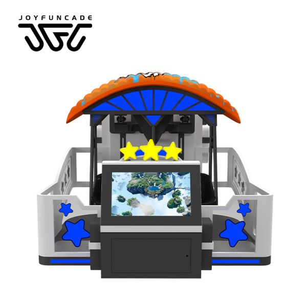 2 Player 9D Immersive VR Skydiving Simulator with 800mm Vertical Drop for Amusement Parks