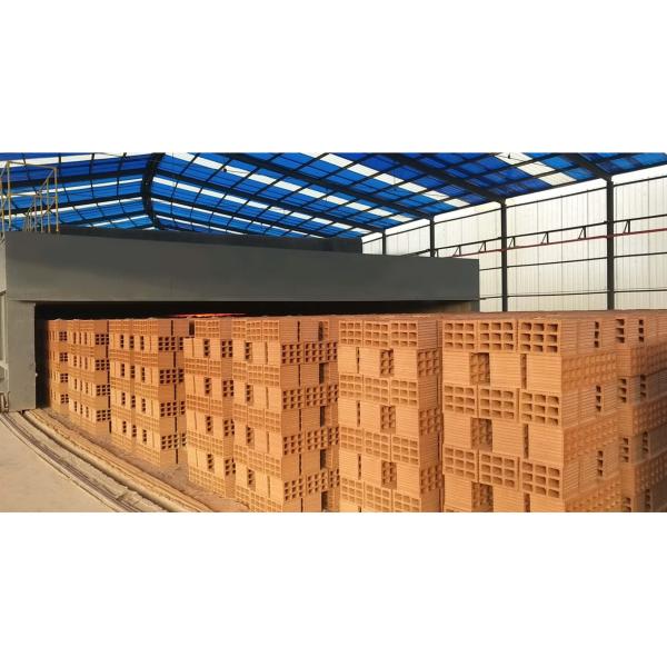 Versatile Brick Rotary Tunnel Kiln For Dry And Burn Bricks With Easy Adjustment