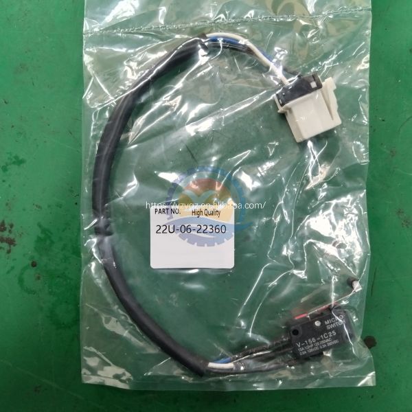 PC200-7 22U-06-22360 PC200-7 PC220-7 Hydraulic Pressure Sensor Switch for Komatsu Excavator