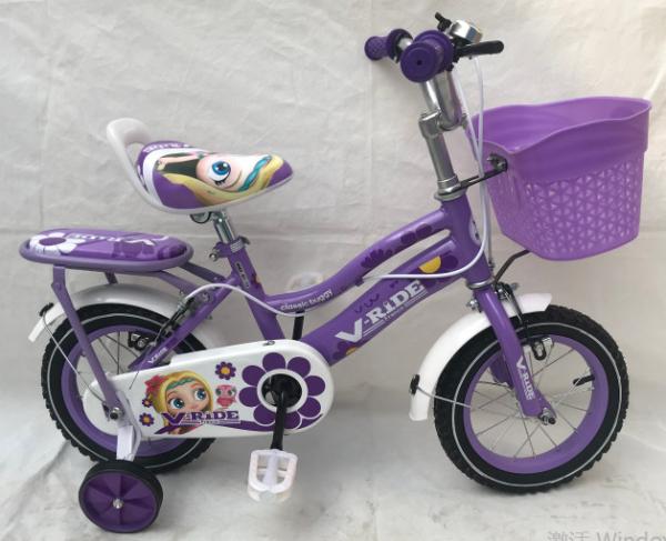 ODM Pink Small Kids Bikes Girls 12'' Kids Bicycle With Single Speed Gears