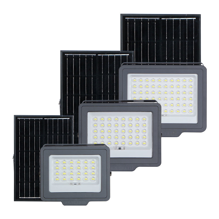 Высокая эффективность ABS LiFePO4 светов потока CRI80 6500K 50 w солнечная на открытом воздухе серая