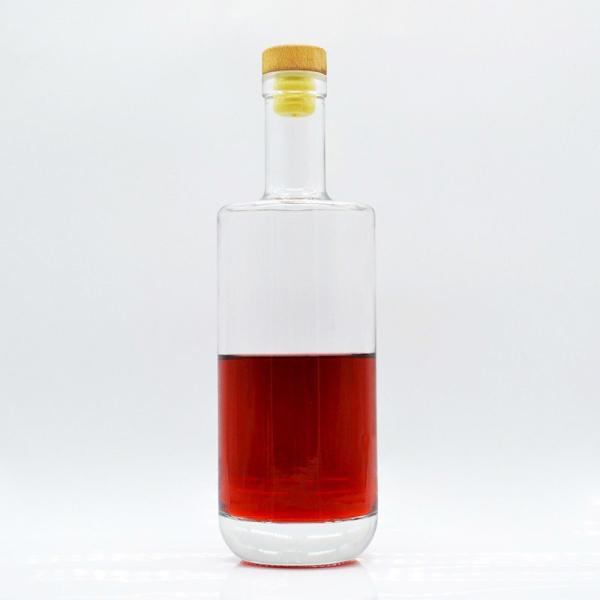 Whisky 700ml Black Alcohol UV Champagne Bottle Frosted Roller Empty Bottles 500ml 1000ml