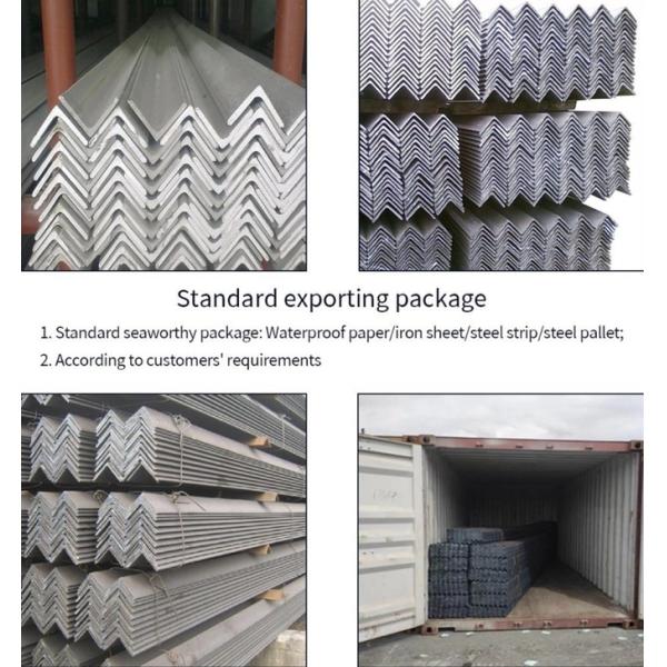 Large Stock 201 202 304 316l 904l hot rolled Equal Unequal Stainless Steel Angle Bar