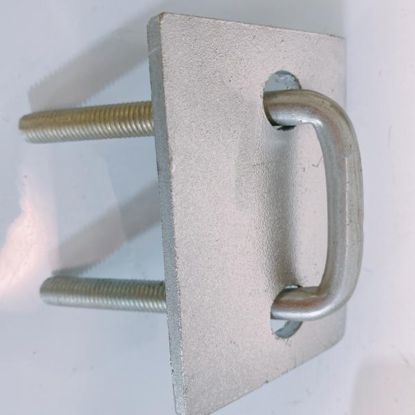 Polished Right Angle Stainless Steel Beam Clamps Galvanized Rigid Conduit Clamp