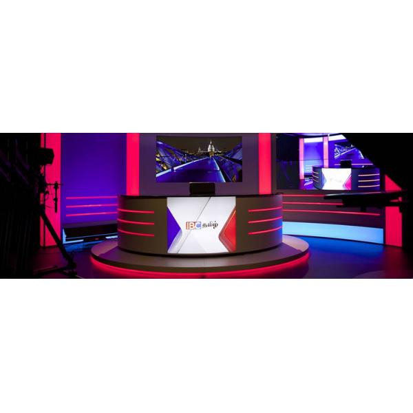 Крытый арендный цвет дисплея СИД P2.5 SMD полный умирает литой алюминий шкафы 640mm x 640mm