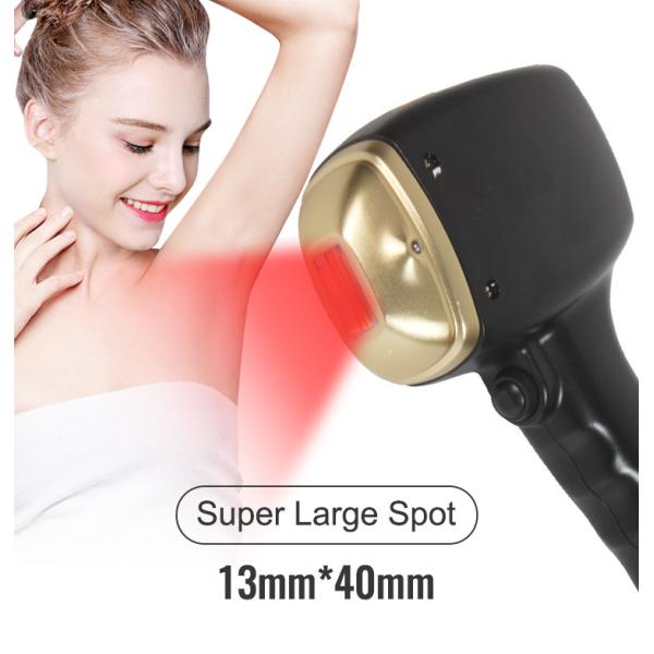 10 barras 808nm Soprano máquina láser de hielo Rejuvenecimiento de la piel y eliminación de pecas