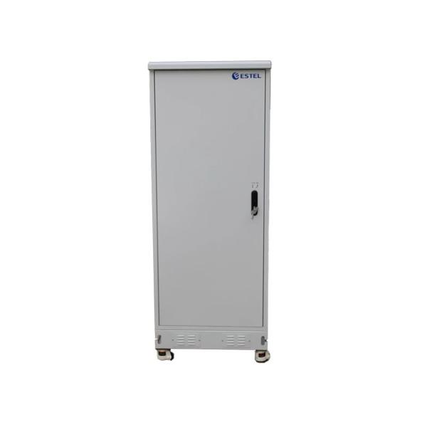 38U Height Outdoor Data Cabinet Floor Mounted 19 Inch Telecom Cabinet